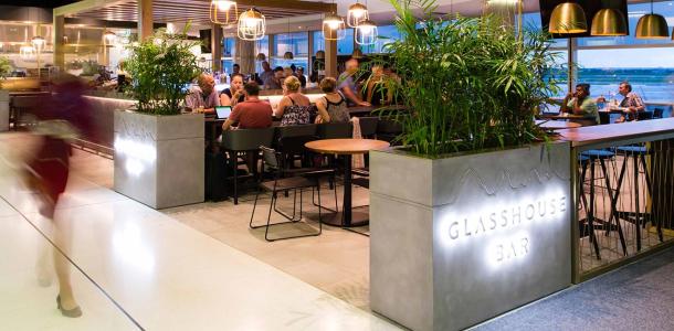 The Glasshouse Bar Brisbane Airport Domestic Terminal