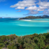 View from island in the Whitsundays